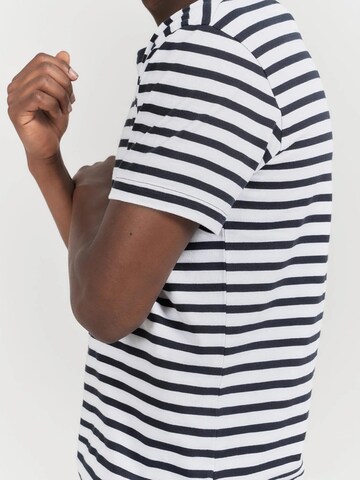 SANVT Shirt 'The Striped T-Shirt'‌‌‌‌‌‌‌‌‌‌ in Weiß