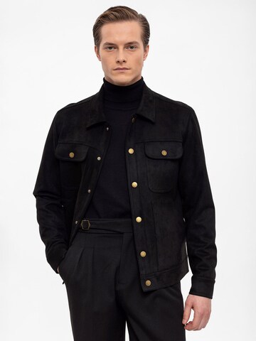 Antioch Prehodna jakna | črna barva