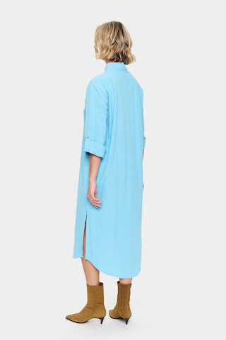 SAINT TROPEZ - Vestido camisero 'ZalindaSZ' en azul