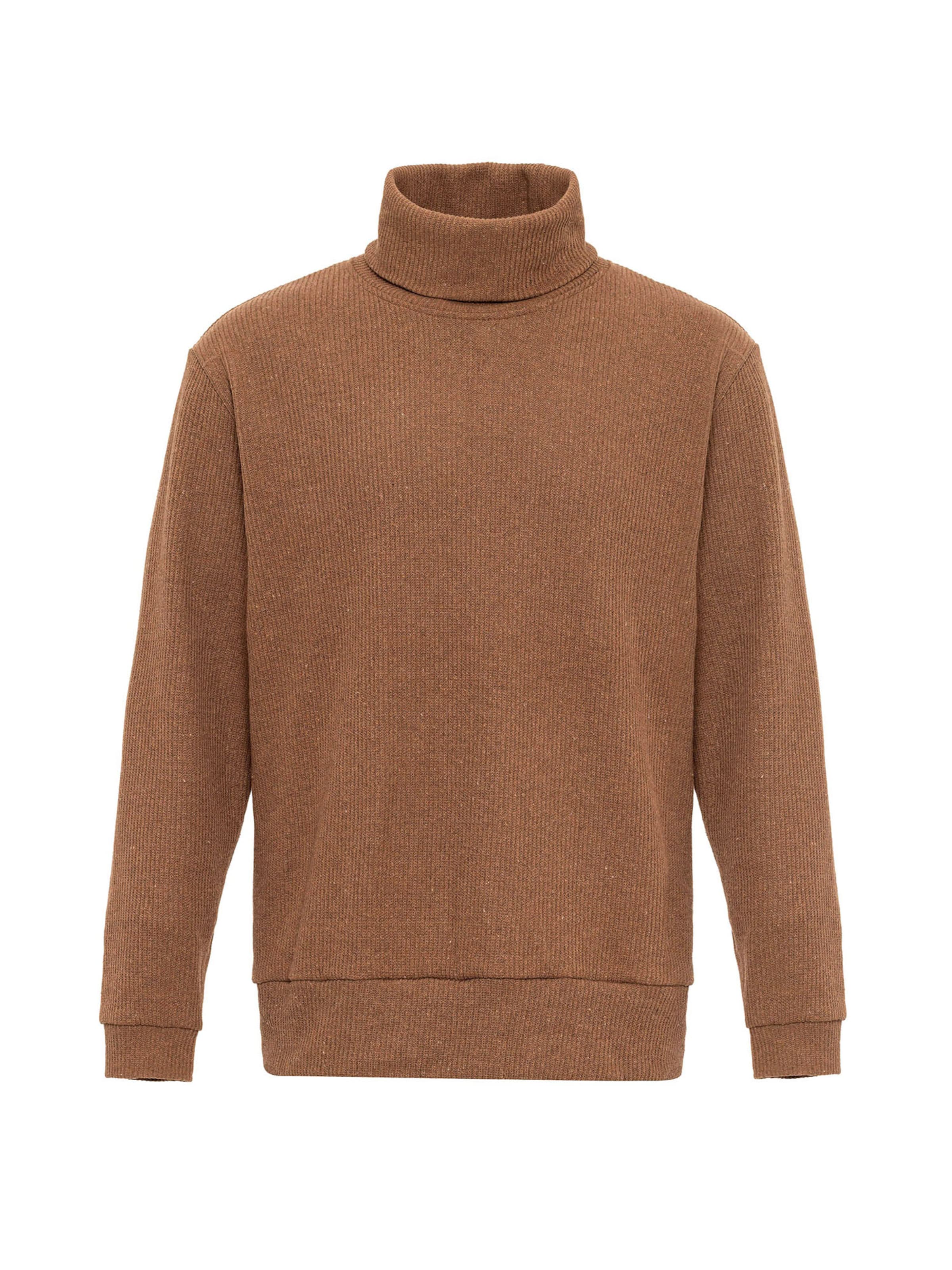 Antioch Kampsun, värv pruun: eest vaates