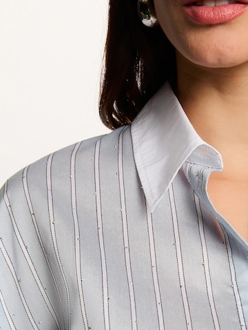 Morgan Μπλούζα 'CHEMISE' σε μπλε