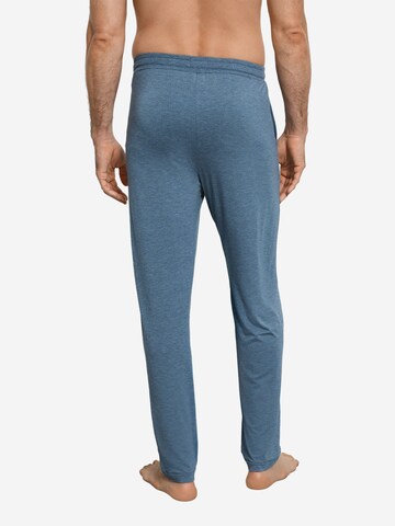 Hanro Regular Pyjamabroek ' Casuals ' in Blauw