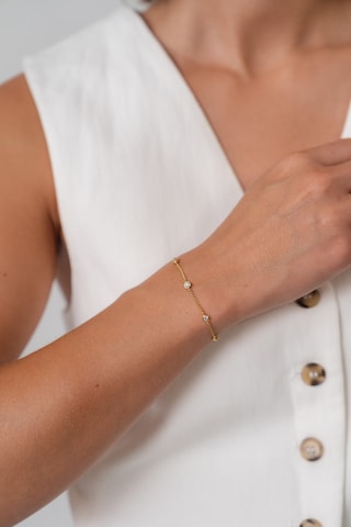 PURELEI Bracelet 'Spotlight' in Gold: front