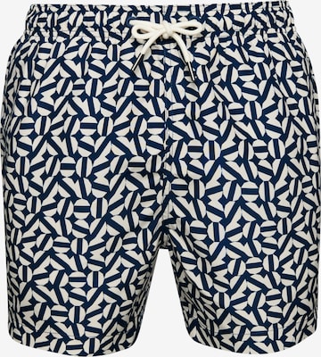 Superdry Zwemshorts in Blauw: voorkant