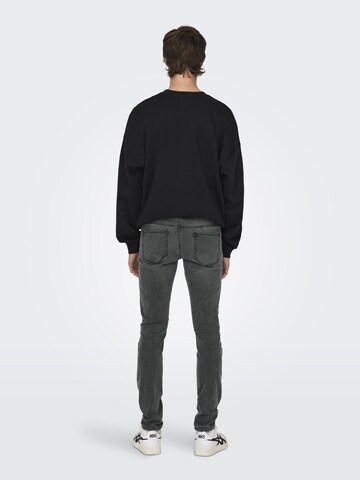 Only & Sons Skinny Džíny 'ONSWarp' – šedá