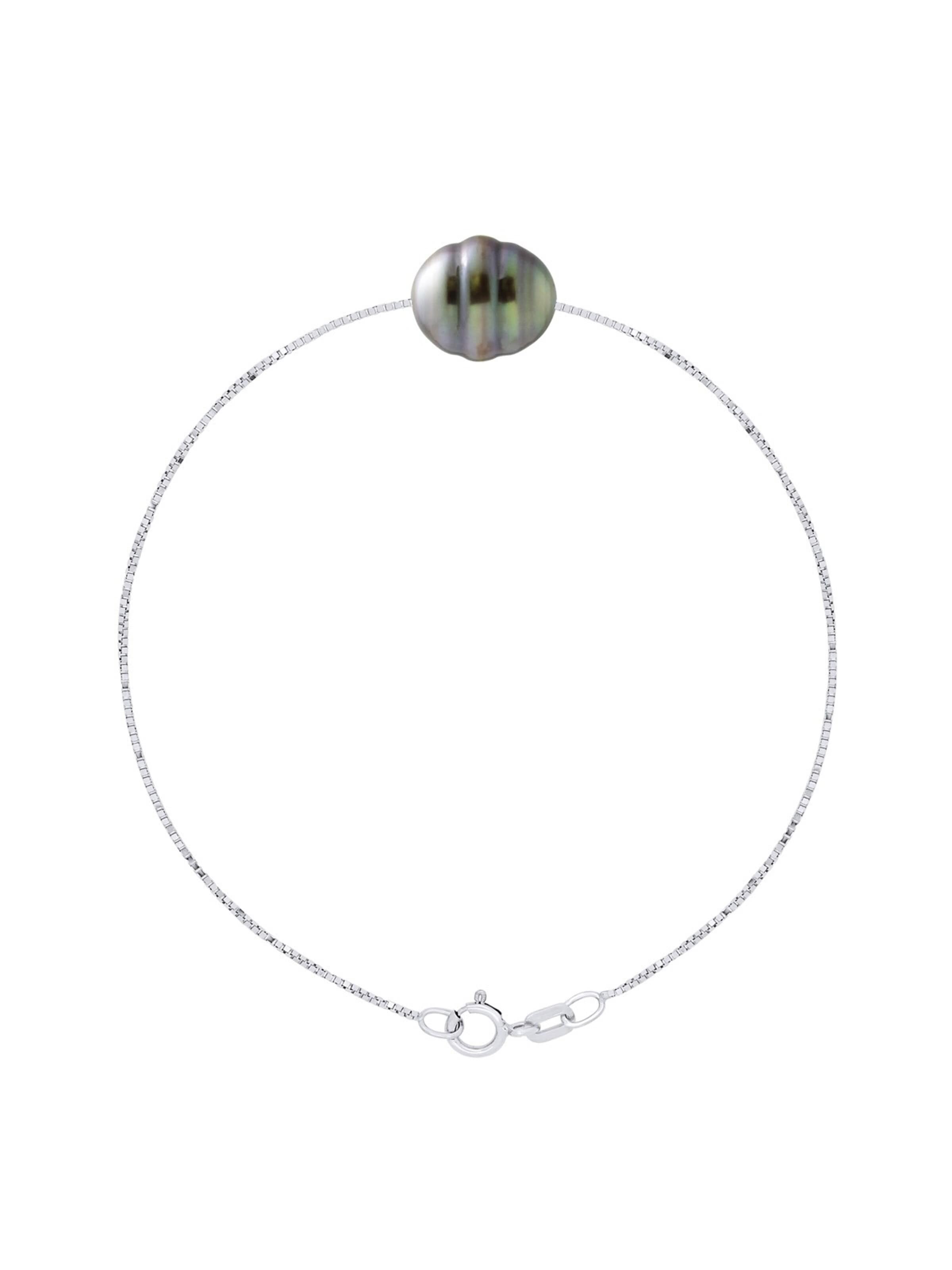 Ateliers Saint Germain - Pulsera 'NUATAKADO' en negro: frente