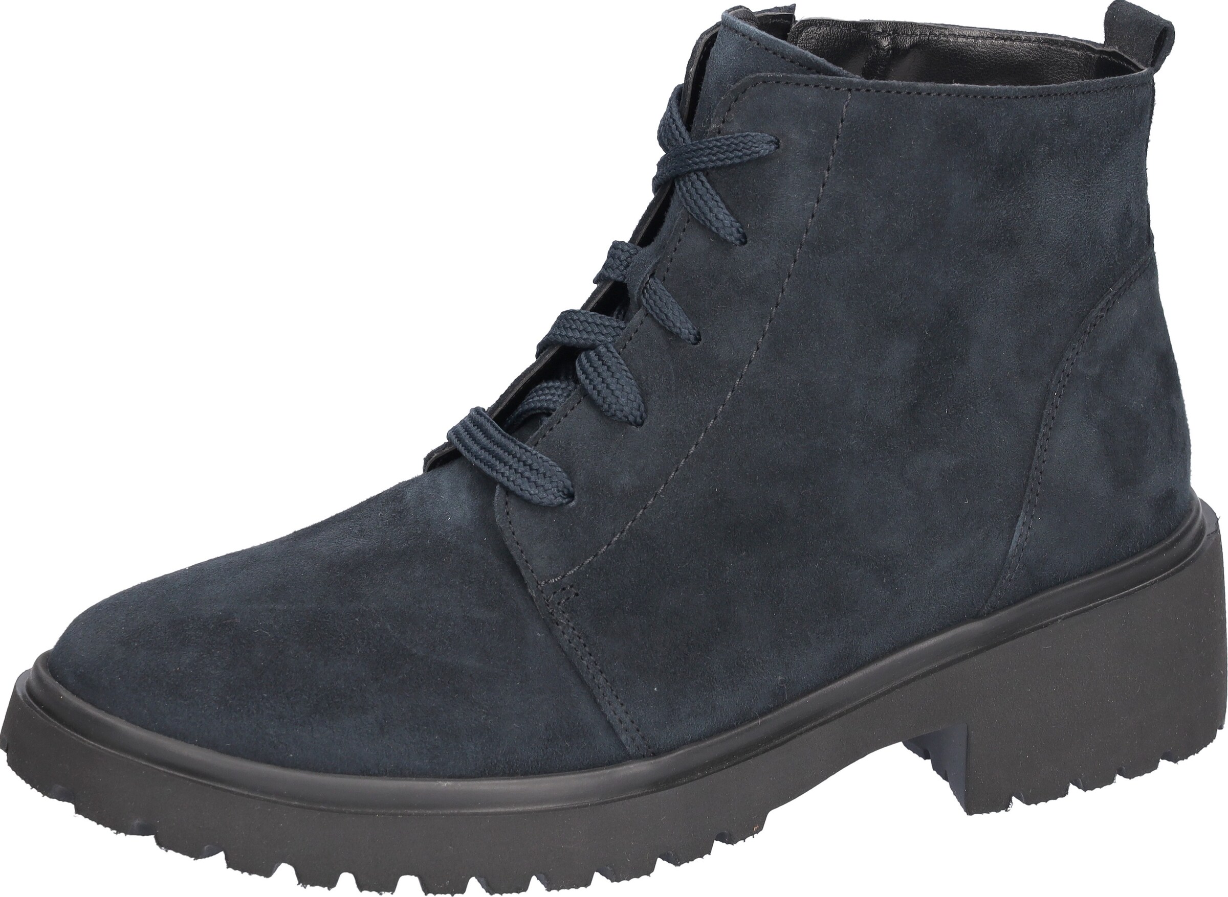 WALDLÄUFER Schnürstiefelette in Blau: Vorderseite