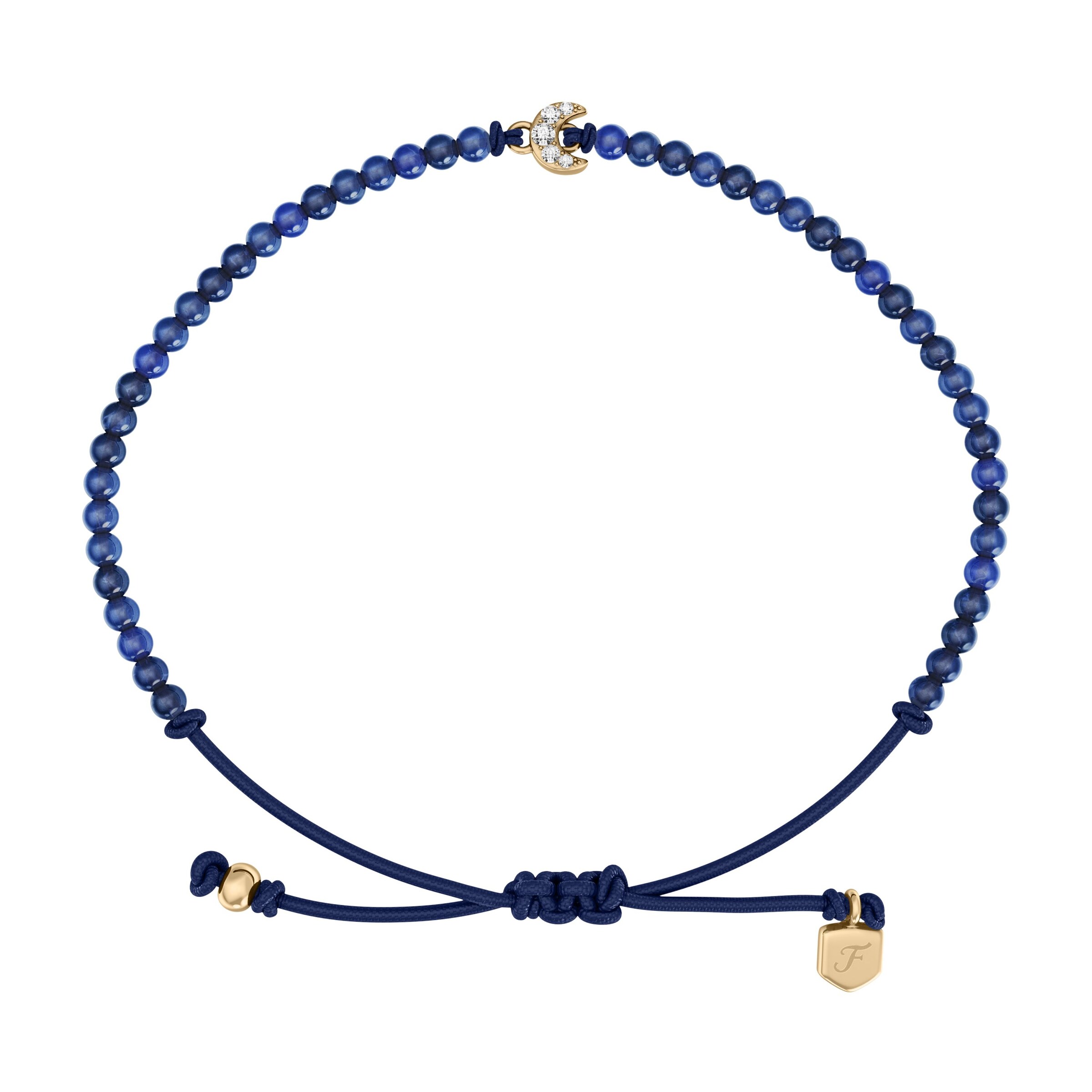 FOSSIL Armband in Blau: Vorderseite