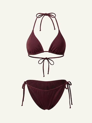 Bustino Costume intero 'Seacell  Set' di ZUBEK in rosso