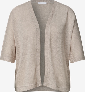 STREET ONE Strickjacke in Beige: Vorderseite