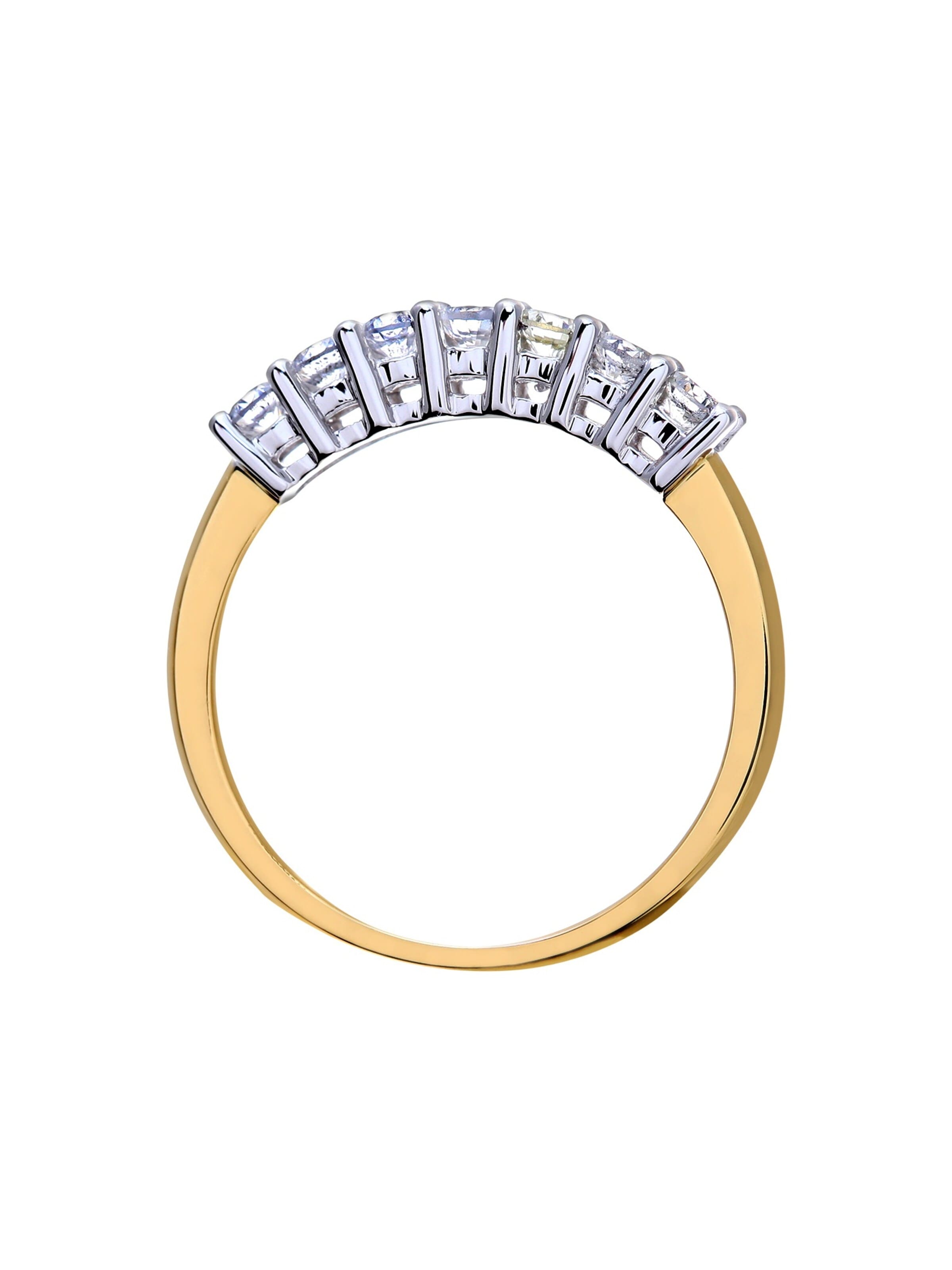 DIAMANT LETERNEL Ring 'Eternity-Ring aus 750 Gelbgold mit 1.2 Karat Diamant' in Gold