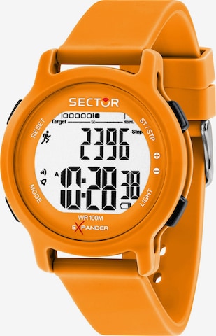 SECTOR Digital watch in Orange: front
