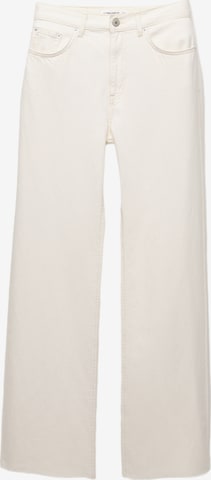 Regular Jeans de la Pull&Bear pe alb: față