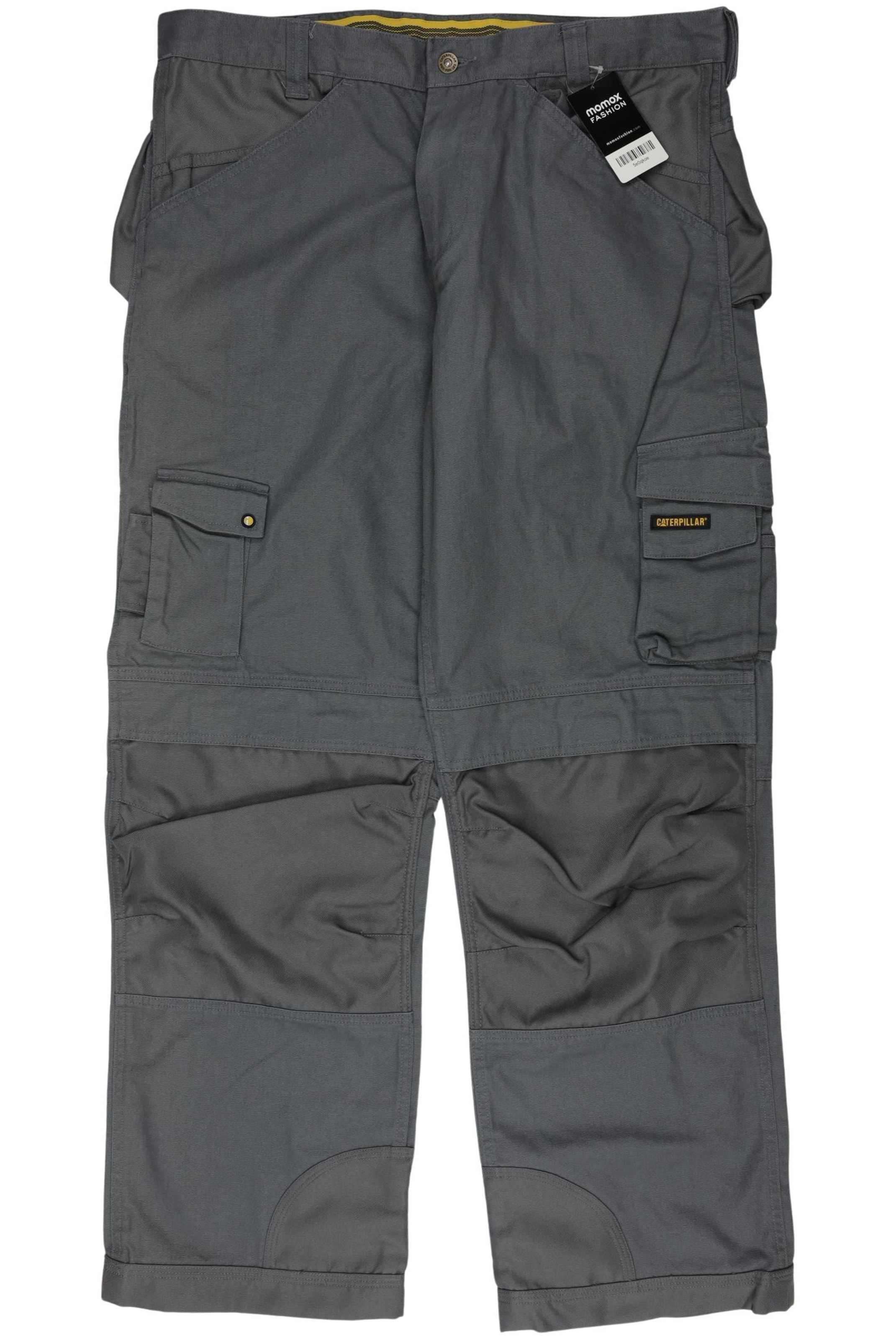 CATERPILLAR Stoffhose 38 in Grau: Vorderseite