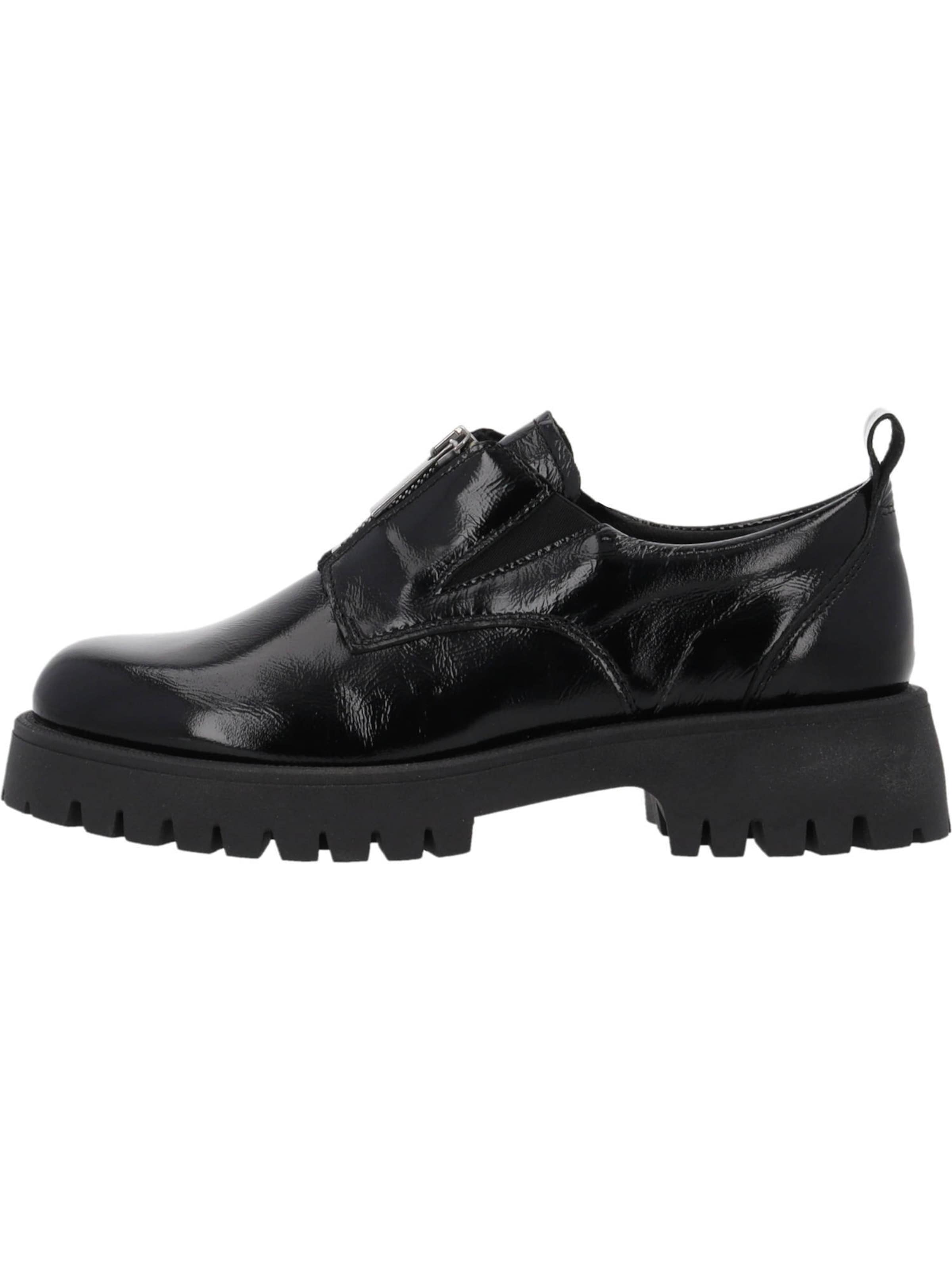 Papuci de casă 'Zintry' de la Palado pe negru: față