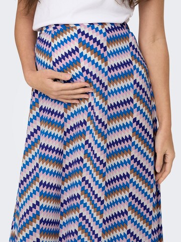 Only Maternity Skirt 'Mama' in Blue