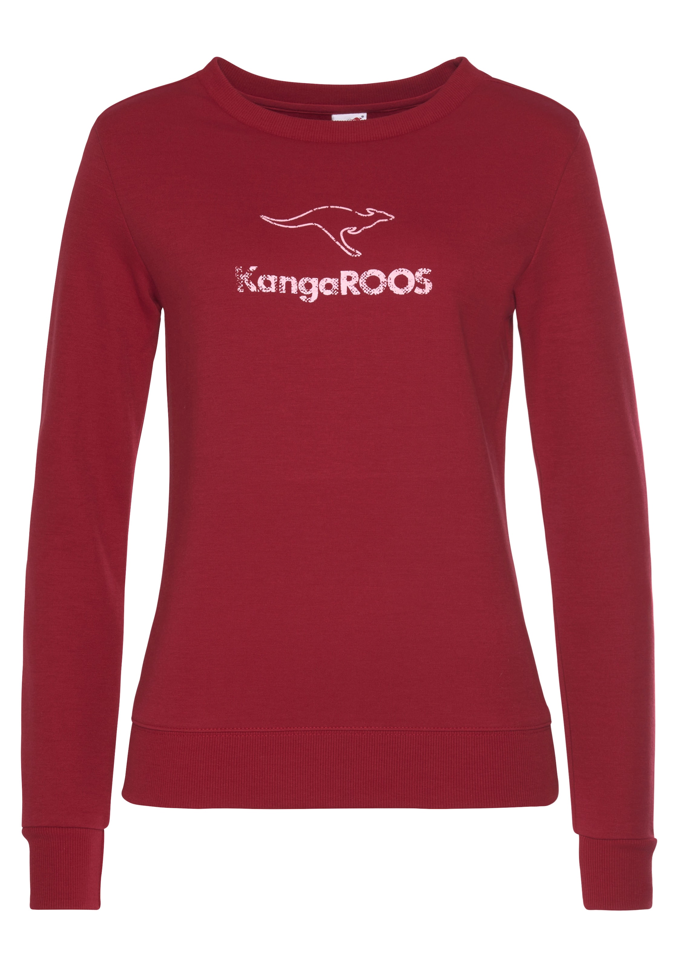 KangaROOS Sweatshirt in Rot: Vorderseite