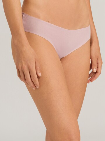 Hanro Panty ' Invisible Cotton ' in Pink: front