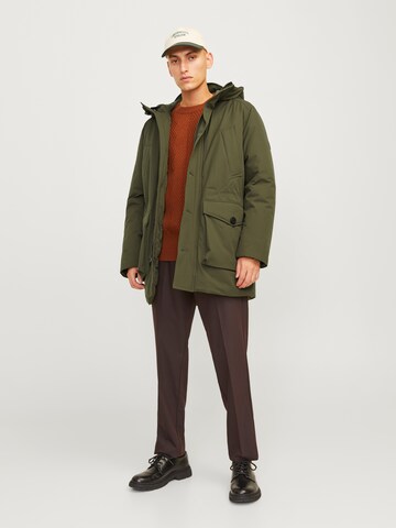 JACK & JONES Vinterparkas 'JPRCCCity' i grön