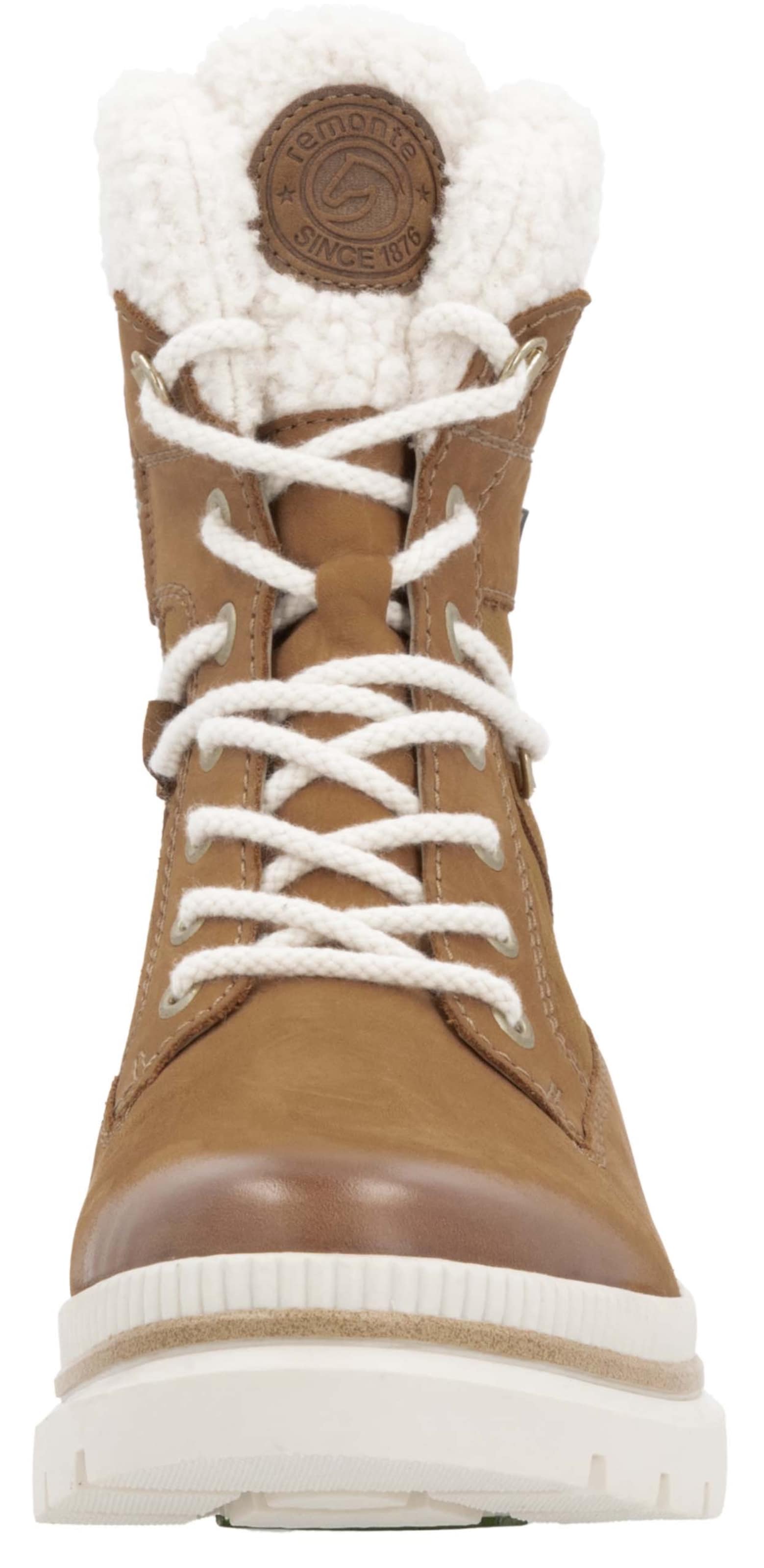 REMONTE Lace-up bootie in Brown