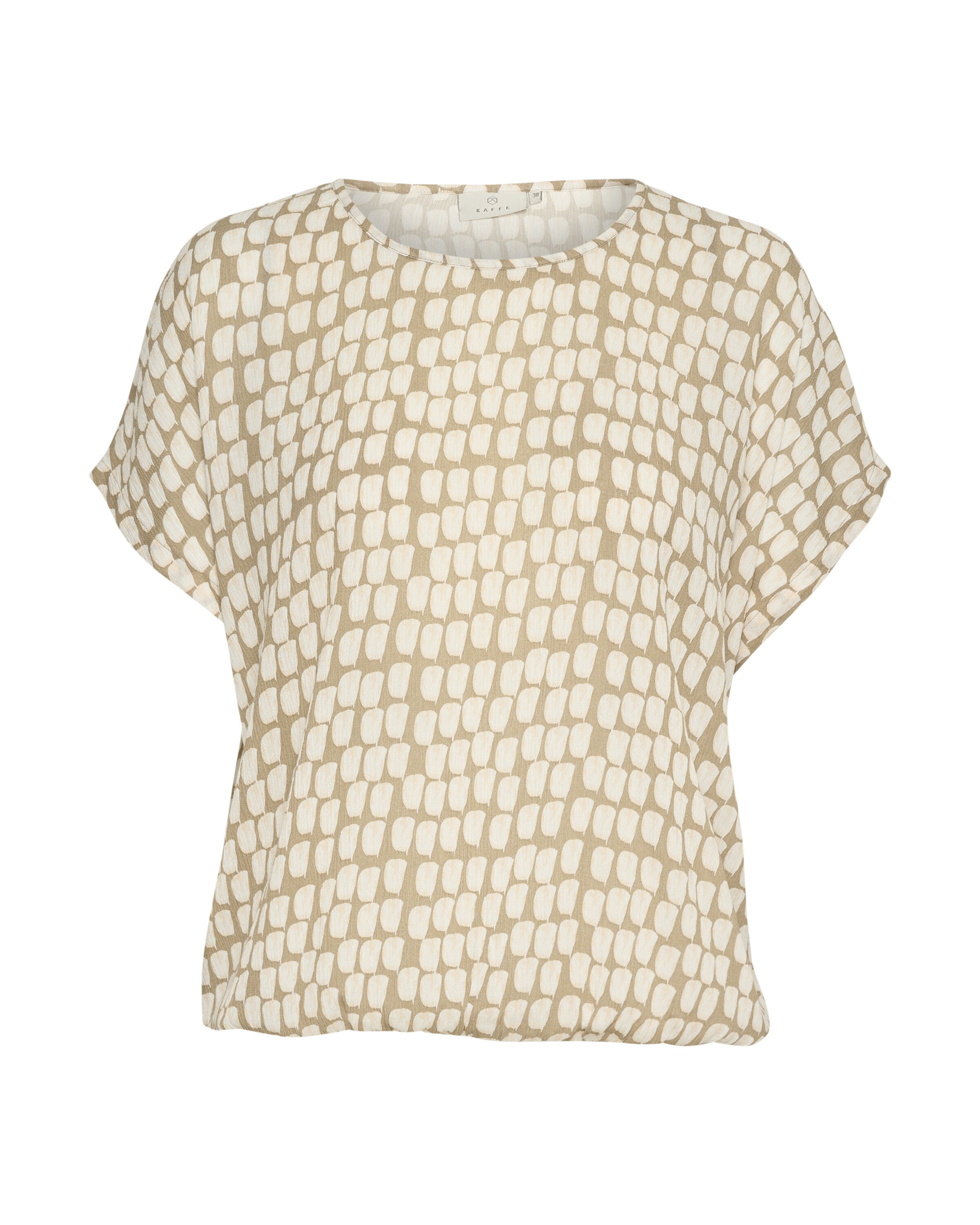 Kaffe Blouse in Beige: front