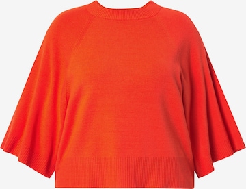 Ulla Popken Trui in Rood: voorkant