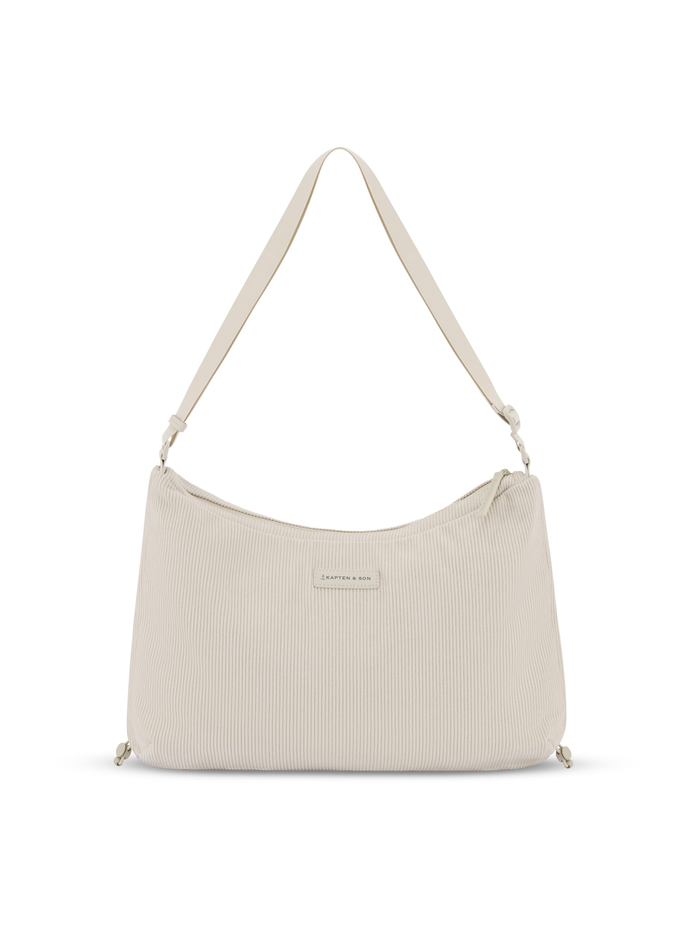 Sac à bandoulière 'Skara Large' Kapten & Son en beige : devant