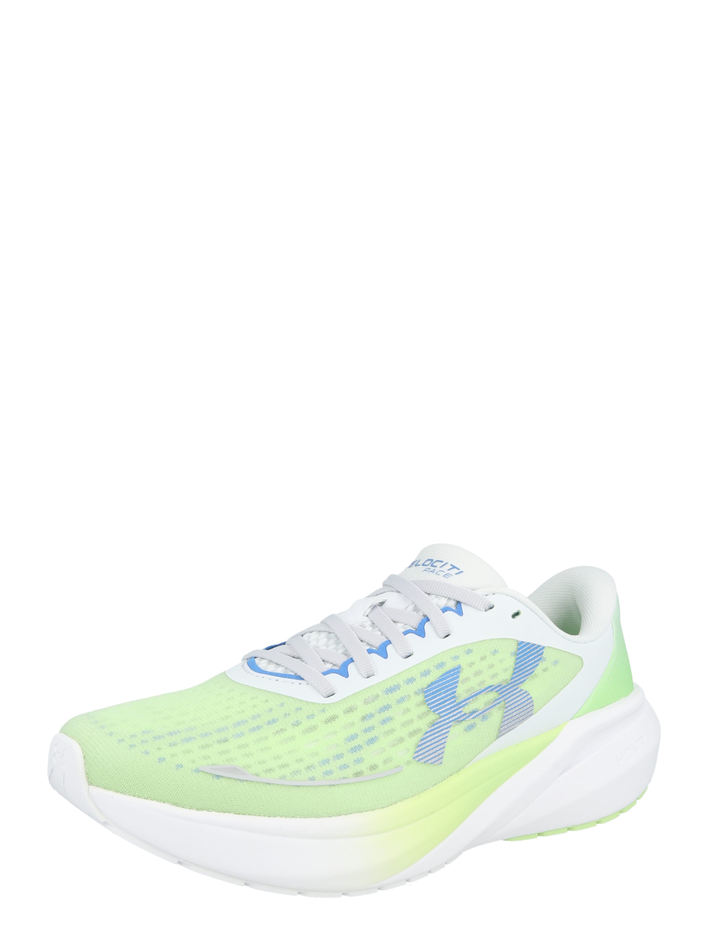 UNDER ARMOUR Chaussure de course 'Velociti Pace' en 39-39,5 en bleu clair / citron vert / blanc, Vue avec produit