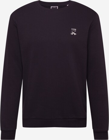 JACK & JONES Sweatshirt 'MAPPING' in Black: front