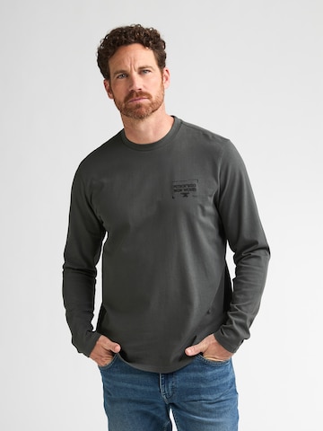 Petrol Industries Shirt in Groen: voorkant