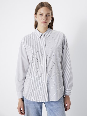 Ipekyol Blouse in Wit: voorkant