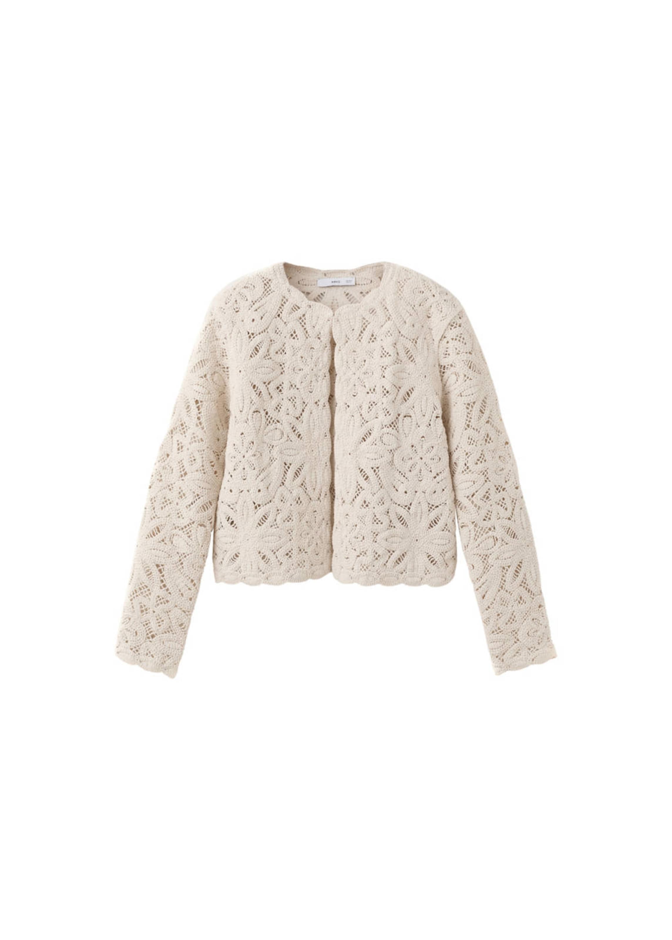 MANGO Strickjacke 'Isabel' in creme, Produktansicht