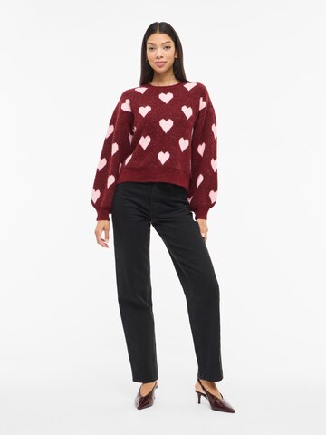 Pullover 'VILUNA' di VILA in rosso