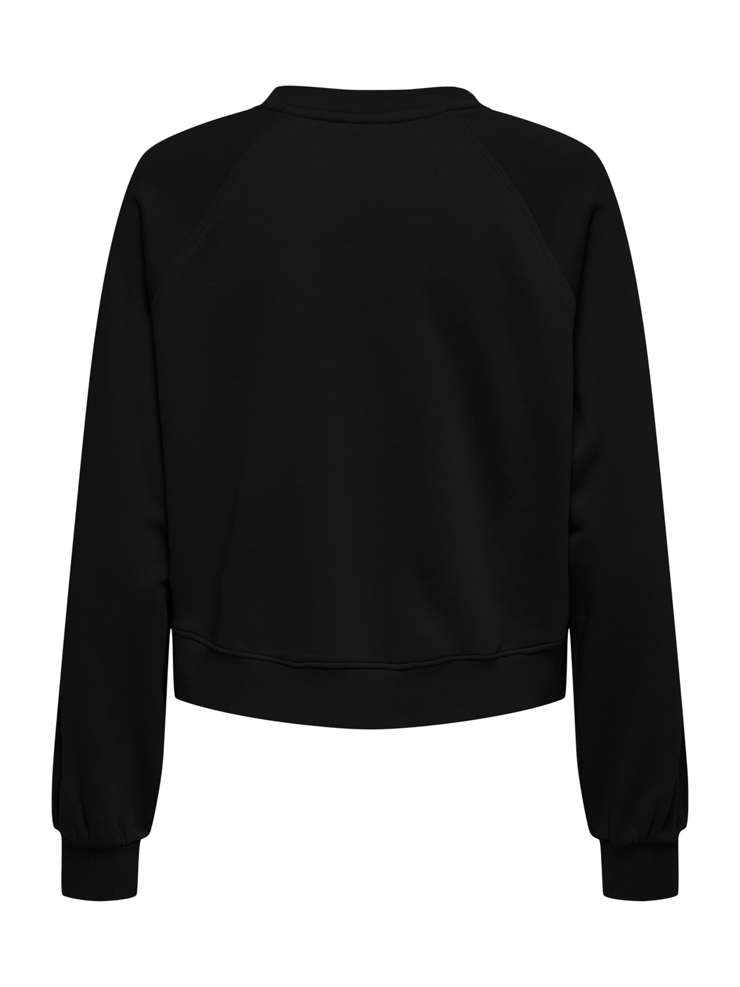 ONLY Sweatshirt 'ONLLABINET' in Black