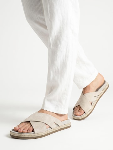 Sandales 'Dune Cross Sandal Sand' Dutch'D en beige