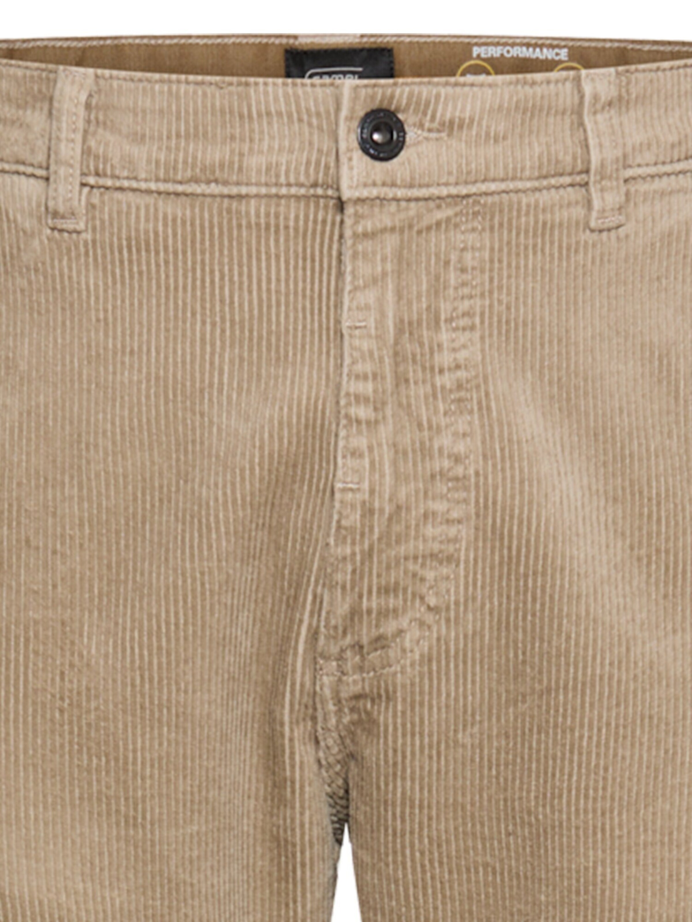 CAMEL ACTIVE Normální Chino kalhoty – béžová