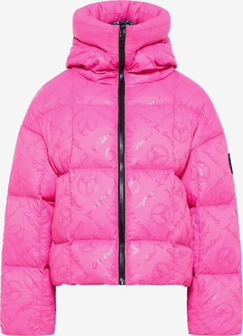 Carlo Colucci Winterjacke 'Deane' in Pink: predná strana