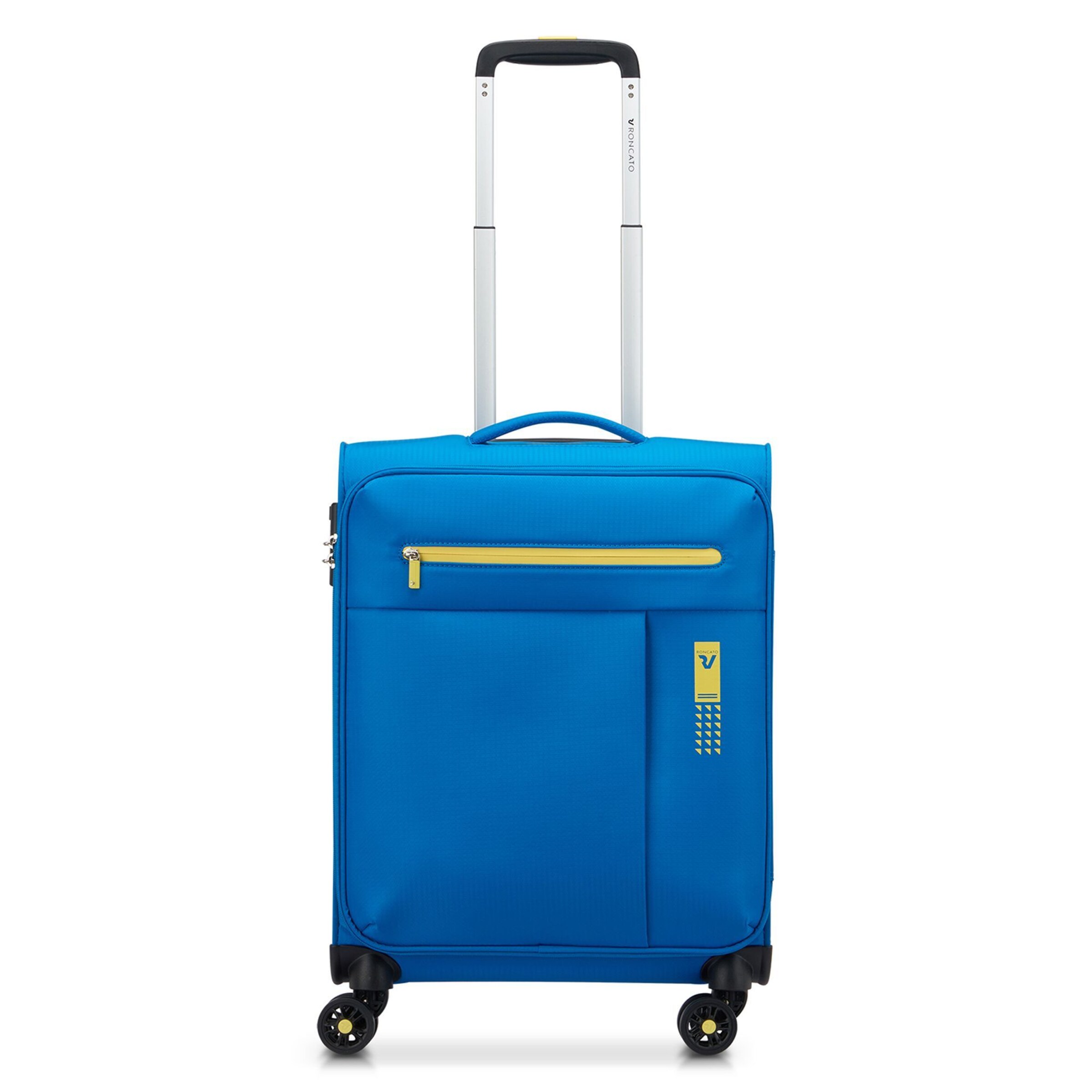Roncato Trolley 'Lite' in Blau: Vorderseite