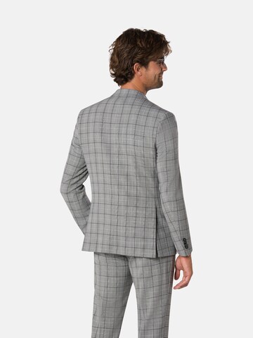 BENVENUTO Slim fit Suit 'Othello Iago' in Grey