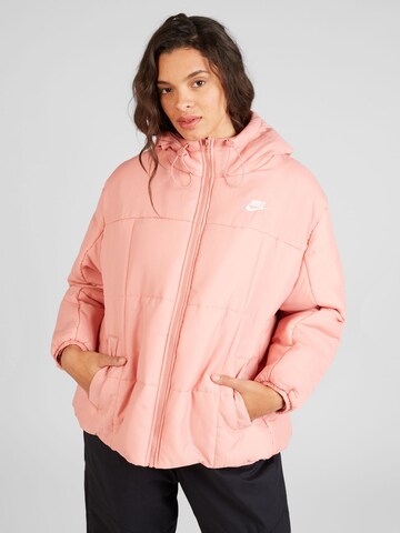 Nike Sportswear Jacke in Rot: predná strana