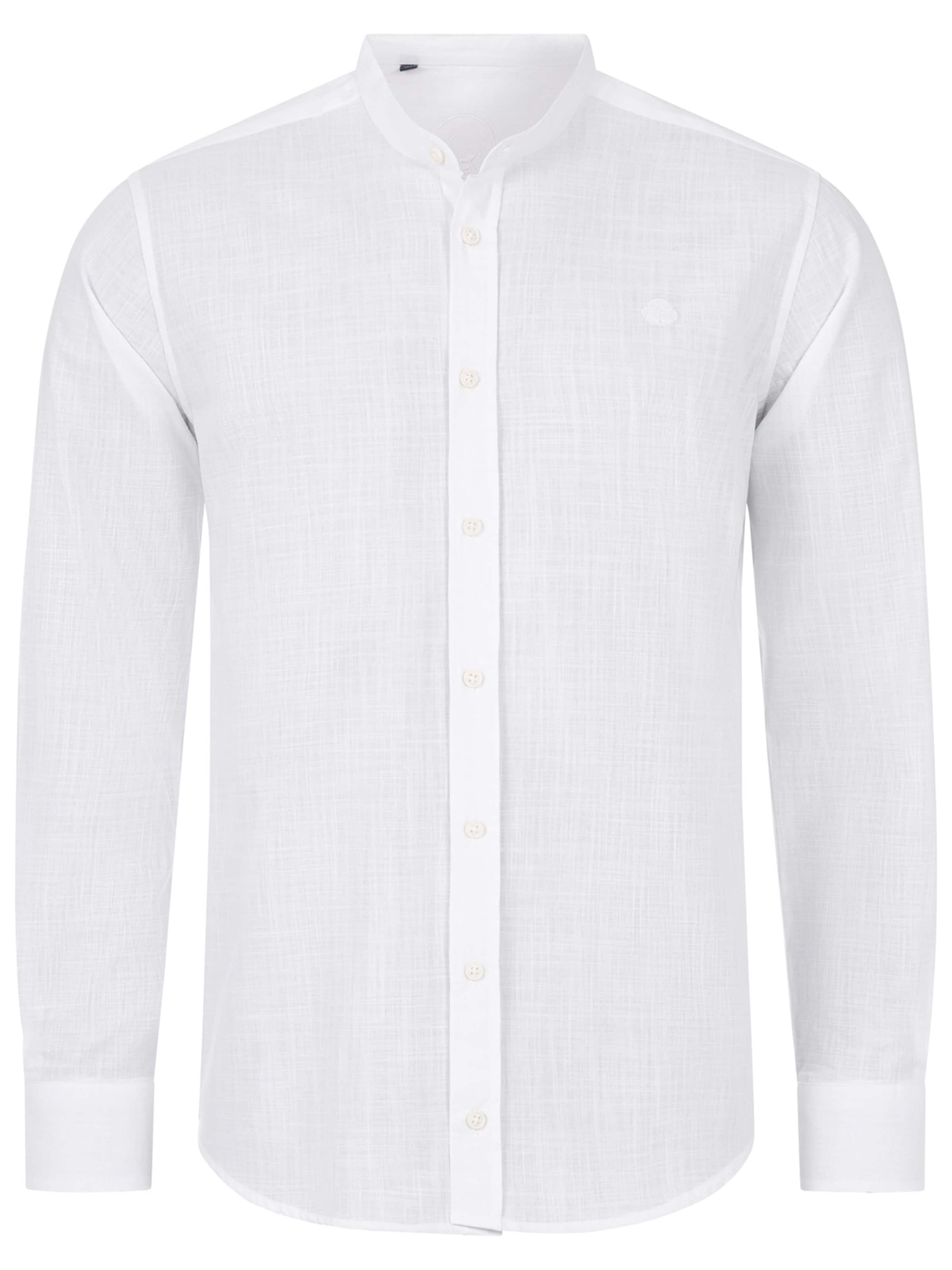 Indumentum Regular Fit Hemd in Weiß: Vorderseite