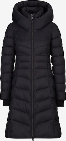 19V69 ITALIA Between-Seasons Coat 'Vivi' in Black: front