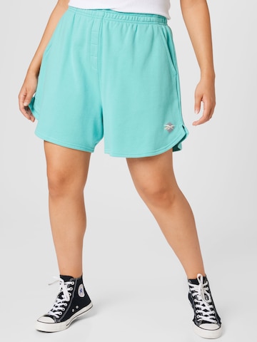 Reebok Loose fit Pants in Blue: front