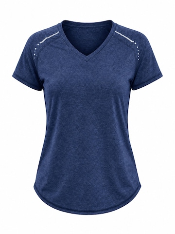 AOTTORI Performance Shirt in Blue: front