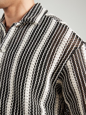 JACK & JONES Comfort fit Overhemd 'JWHBELLAGIO' in Zwart