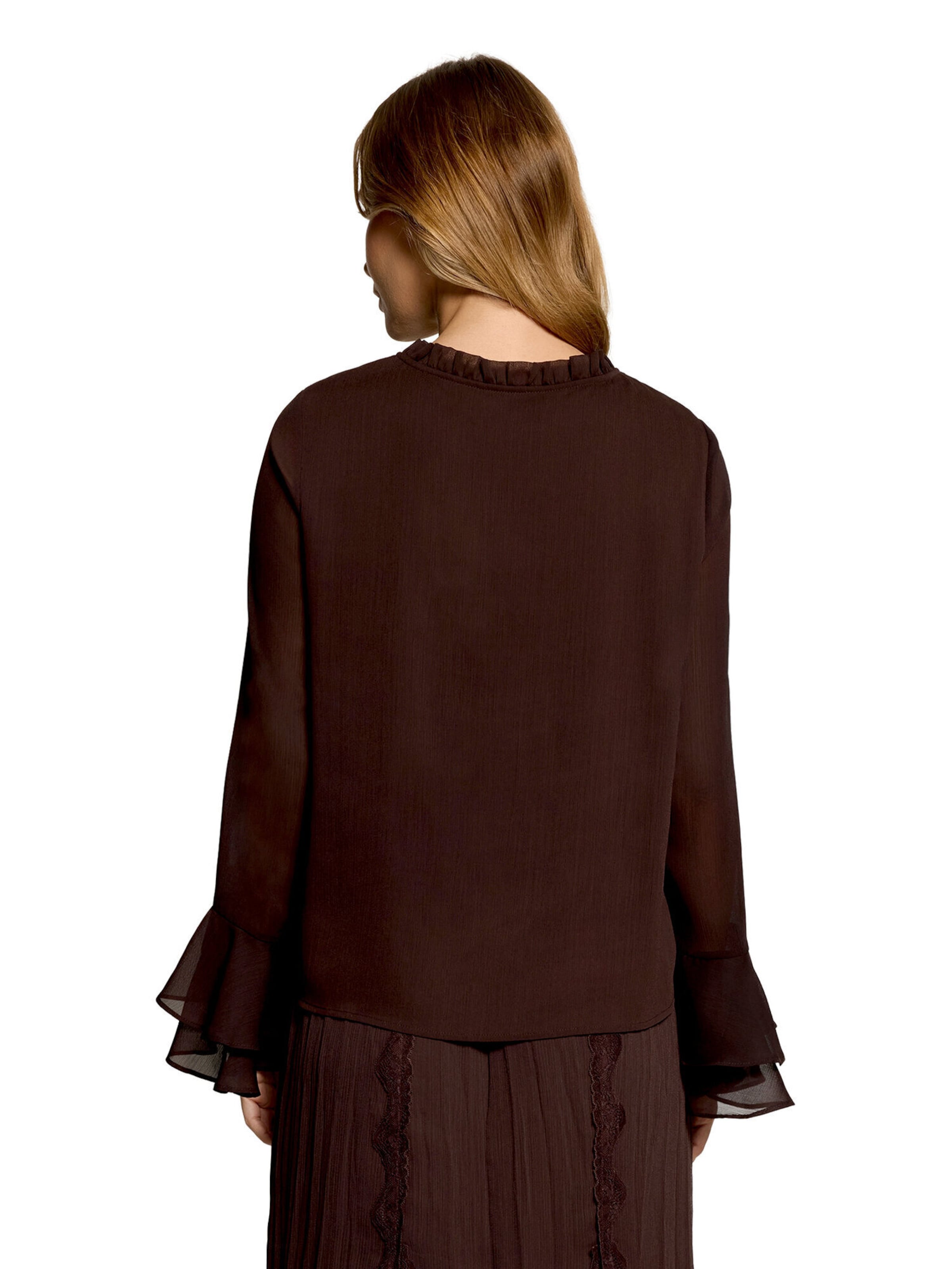 Cartoon Blouse in Bruin