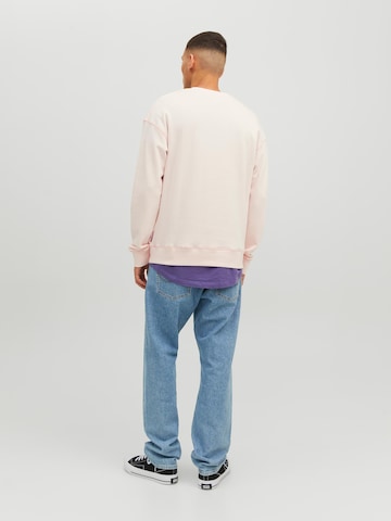 JACK & JONES Sweatshirt in Roze