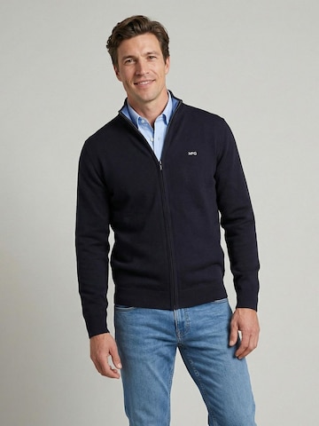 McGREGOR Knit cardigan in Blue: front