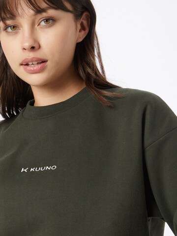 KUUNO Sports sweatshirt in Green