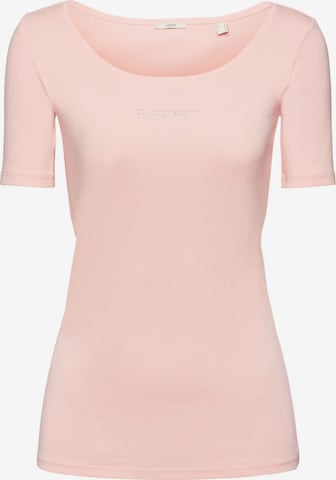 ESPRIT Póló - rózsaszín: elől